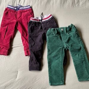 Corduroy pants bundle